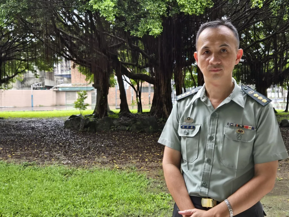 三重高中教官陳孝盈  堅持成為學生守護者