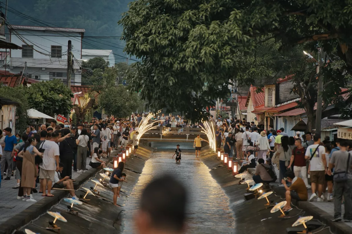 點亮美濃百年水圳 漫旅藝術節登場 