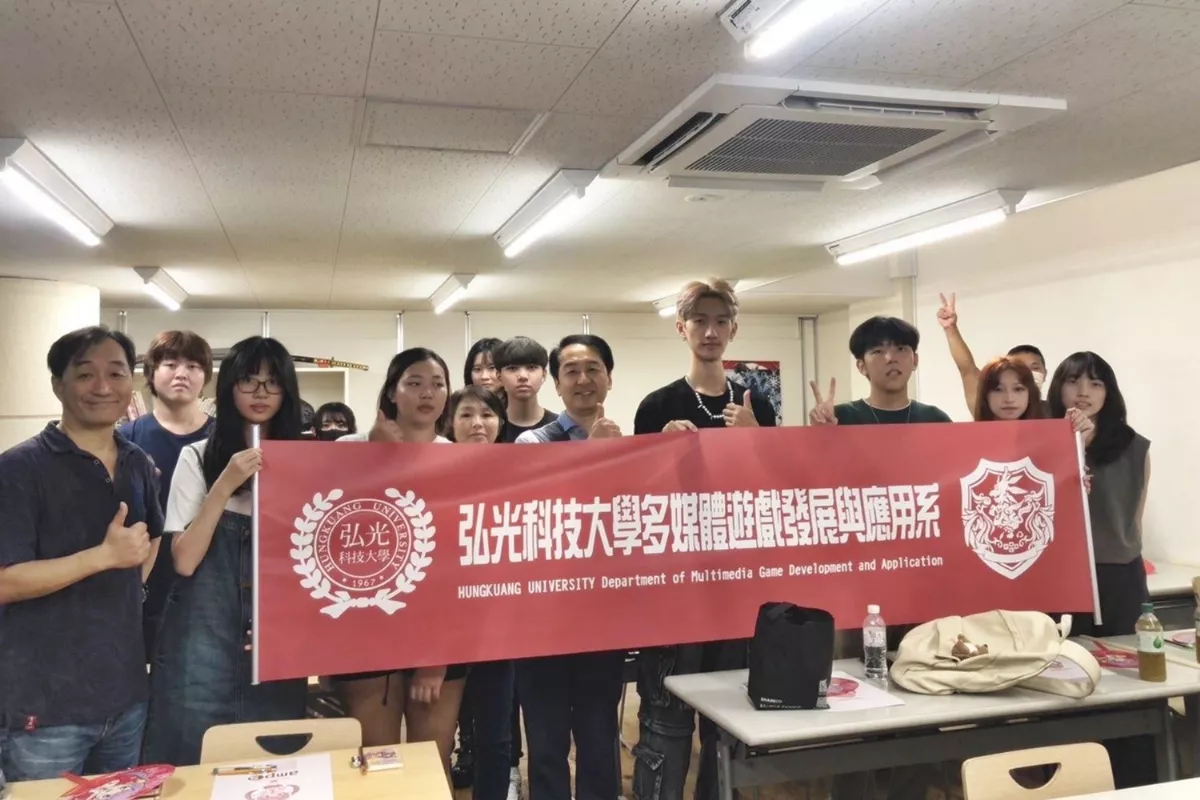 弘光科大學生赴日受動漫大師指導  作品集結成迷你動畫