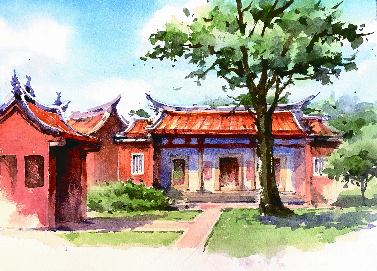 【400府城的十分之一 ——黃鈿凱創作個展】畫我台南