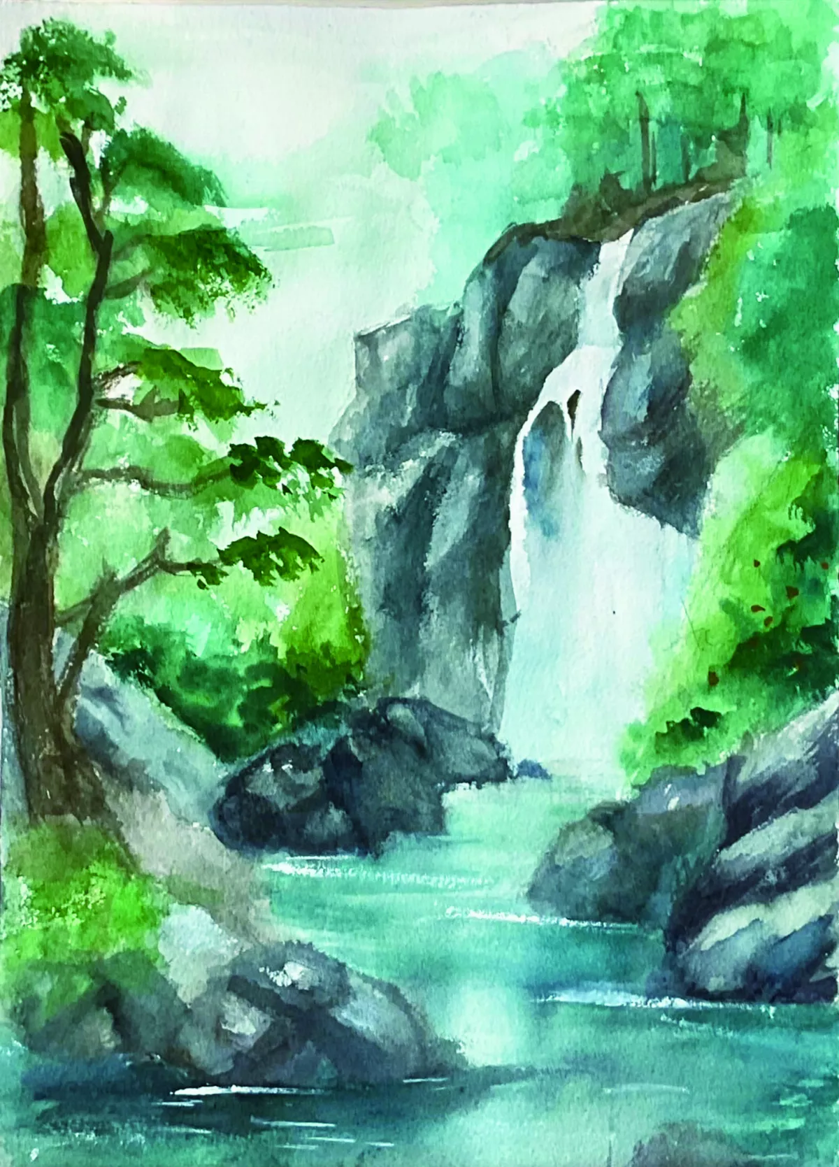 【快樂塗鴉簿】山水之美 