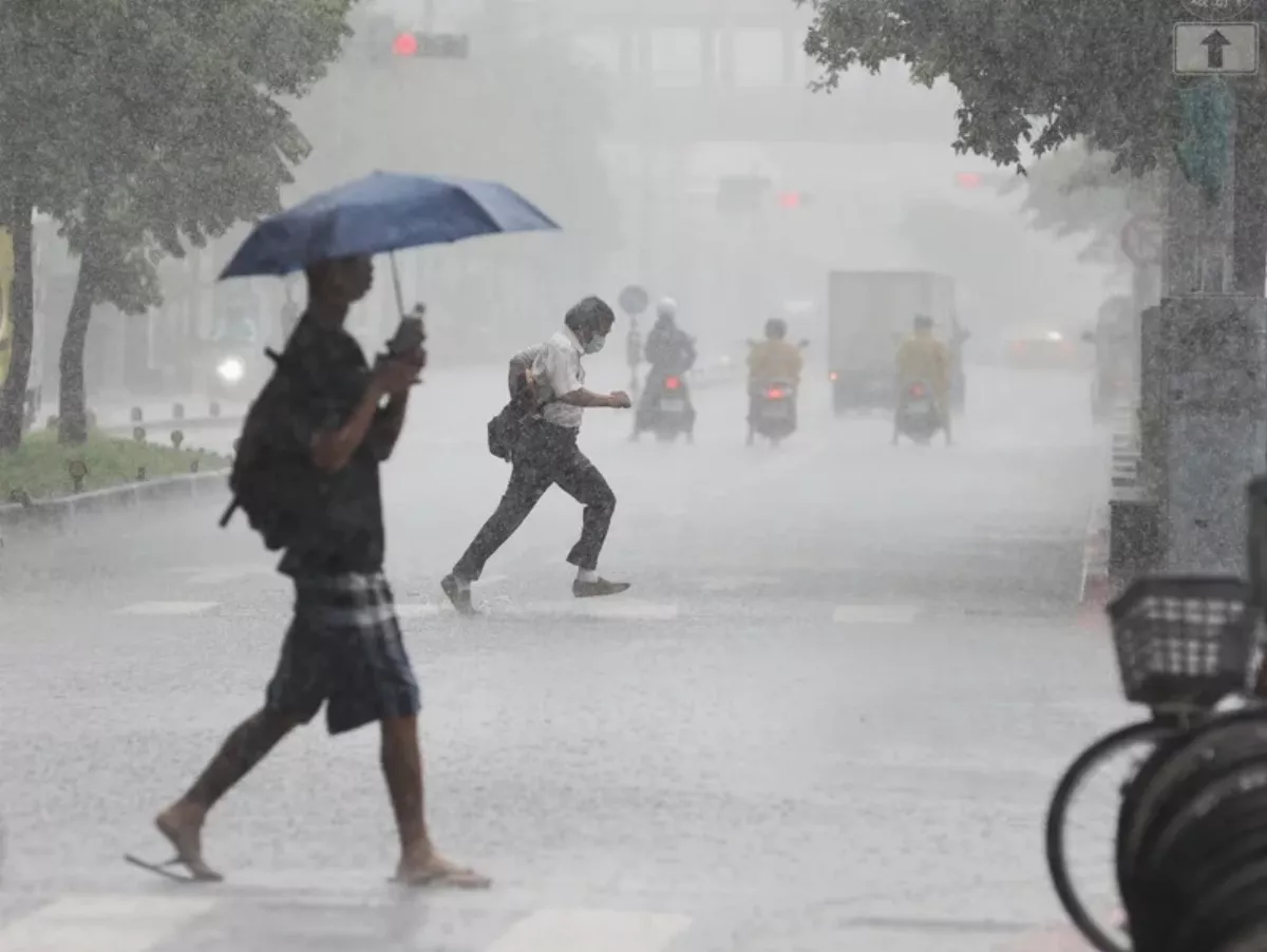 對流雲系發展旺盛 4縣市大雨持續至晚間