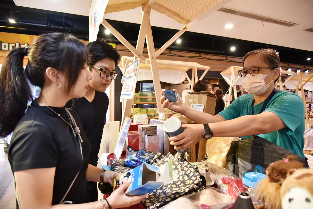 庇護工場成果展 身心障礙者自食其力
