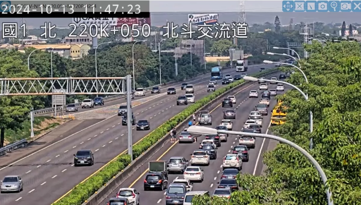 國1中部車禍回堵　高公局揭午後易塞路段