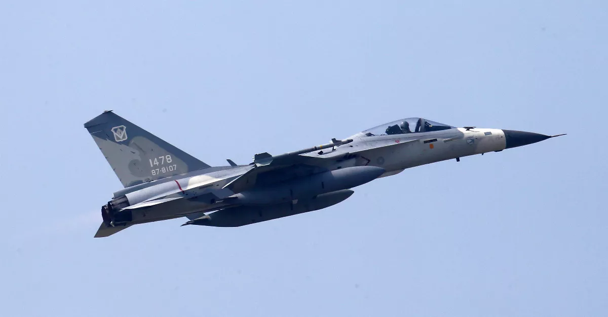 大陸圍台軍演   戰機掛彈天弓三型、雄風飛等皆待命