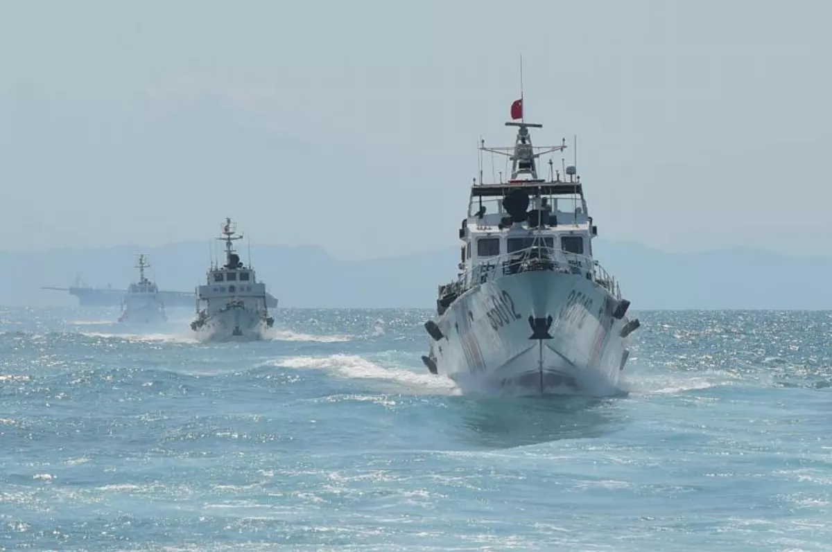 配合圍台軍演   福建海警加入台海附近綜合執法巡查