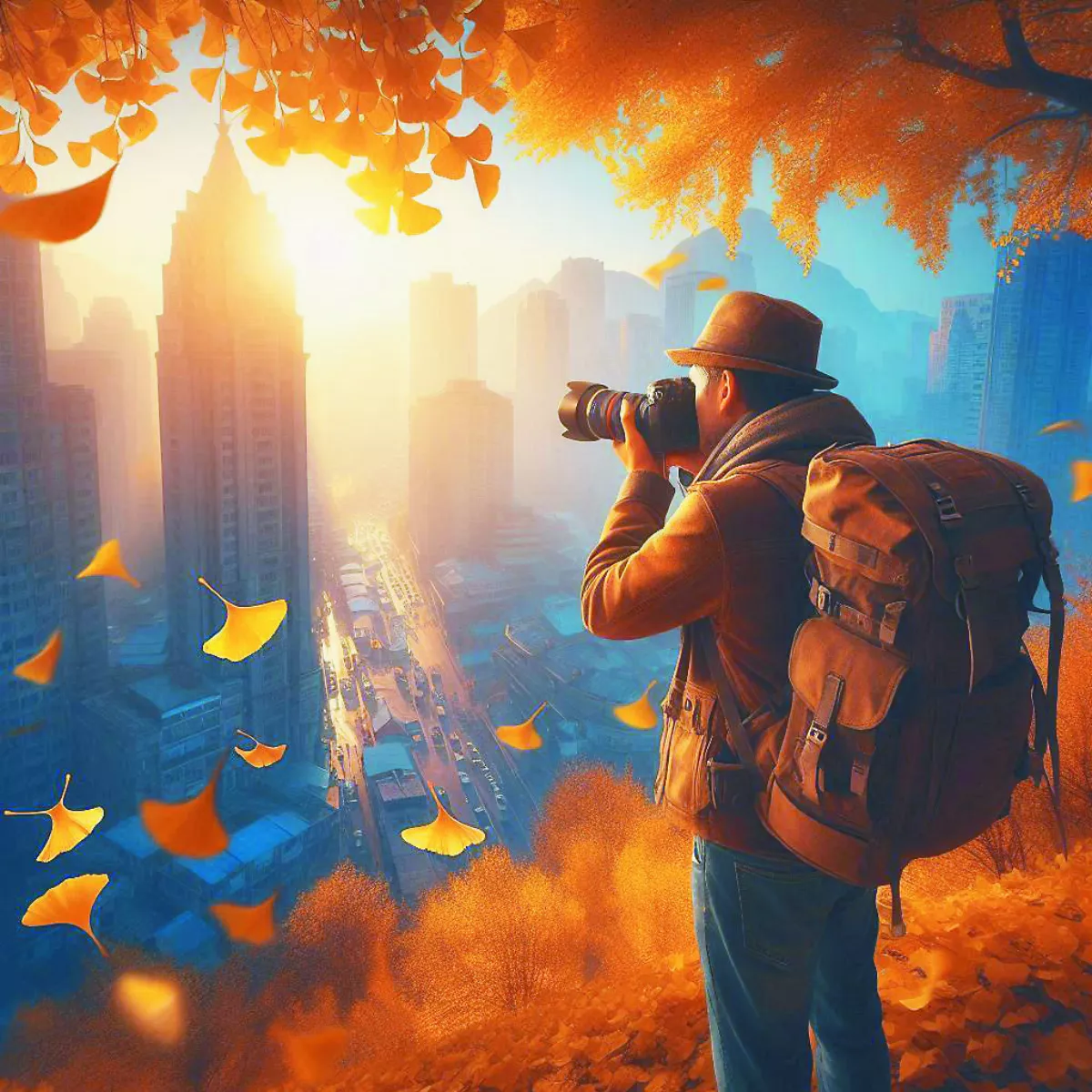 一葉知秋 當緋紅躍上枝頭       
