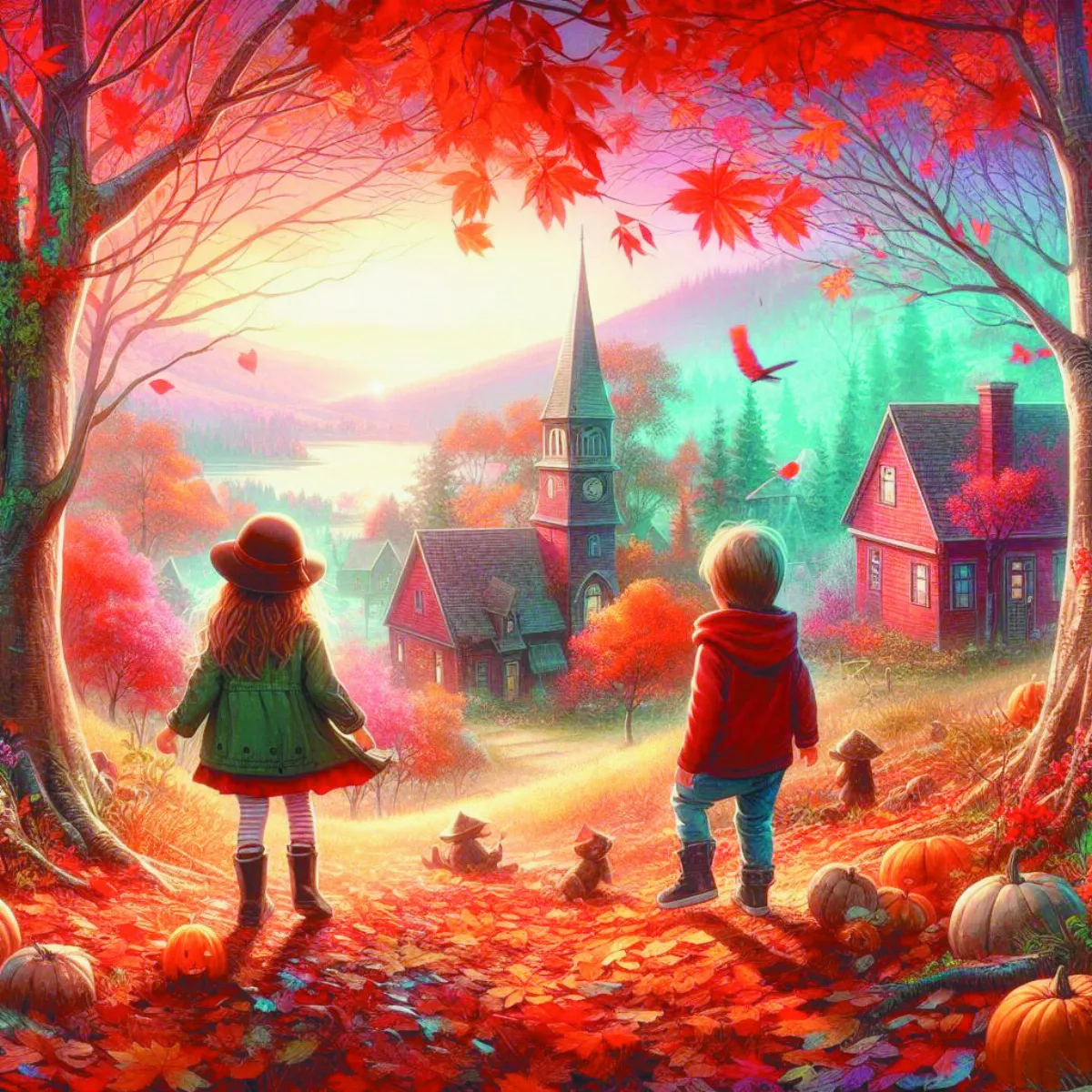 一葉知秋 當緋紅躍上枝頭       