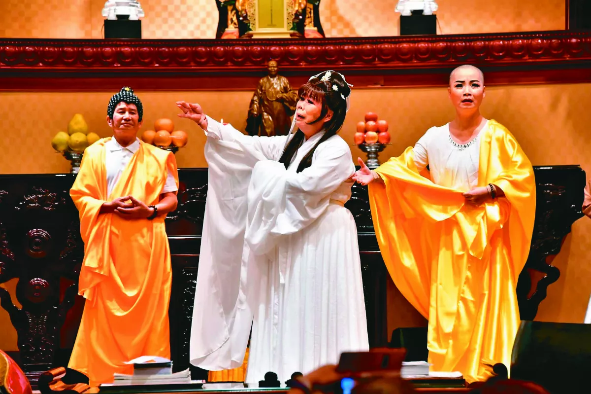 演繹《地藏經》  極樂寺祈願國泰民安