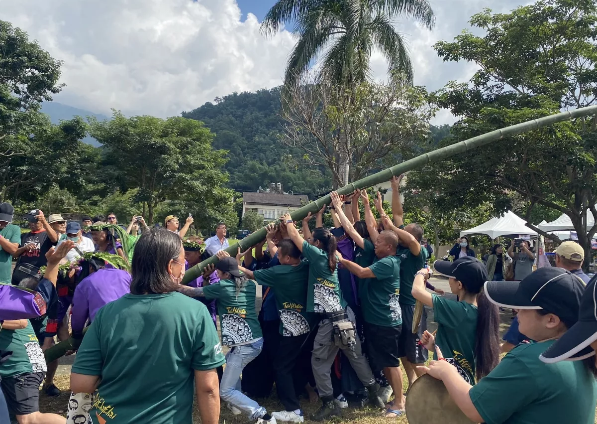《月光下的夜祭》繪本 展現大武壠夜祭文化