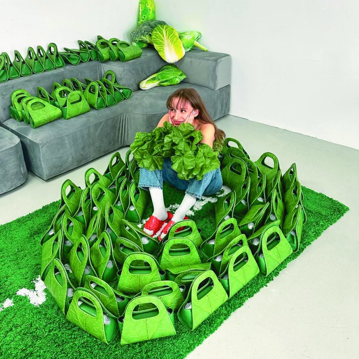 永續蔬菜包 時尚圈新寵兒 