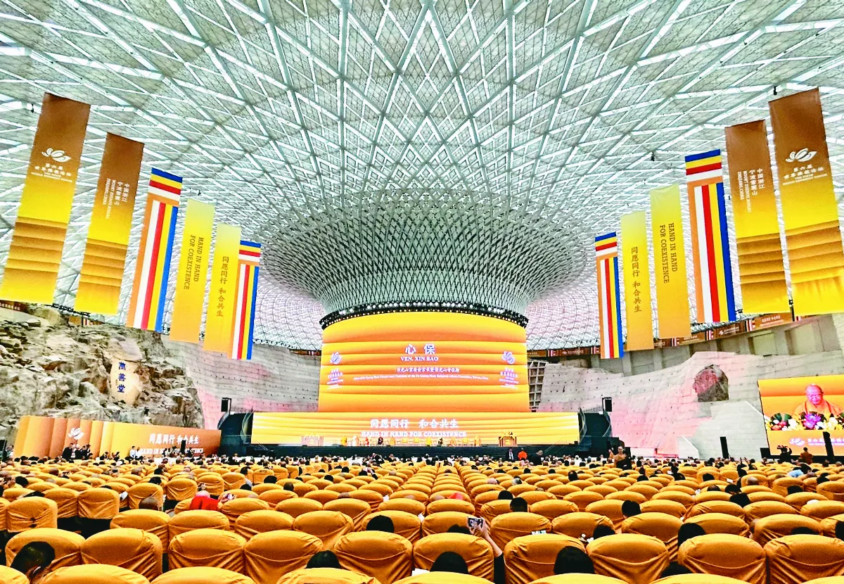 世界佛教論壇主題發表  心保和尚暢談人間佛教