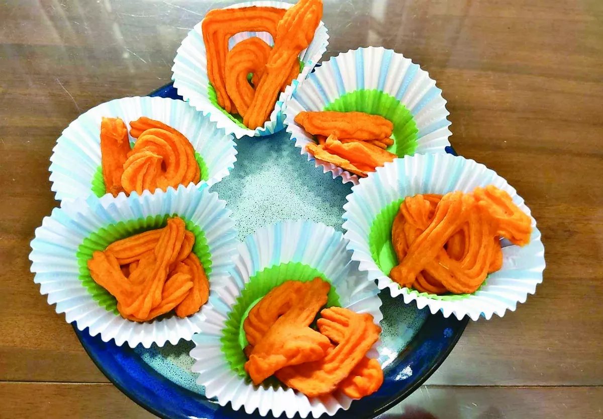 蔬食巧思 紅蘿蔔數字餅乾