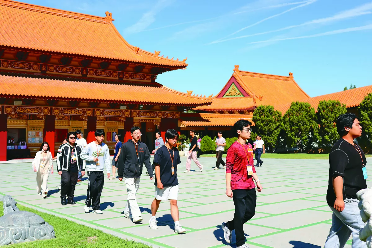 佛教友誼獎學金營隊 西來寺學生活禪