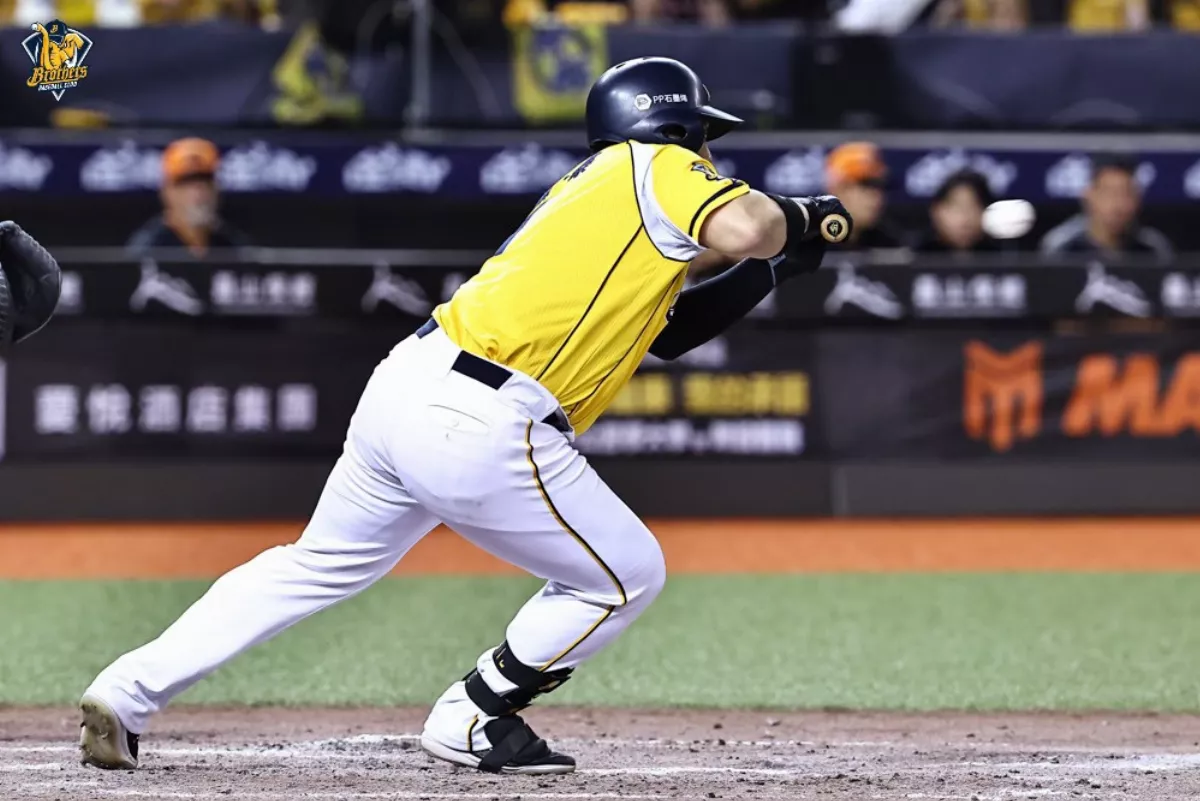 中職／總冠軍賽成本季首觸 陳子豪上壘卻被笑