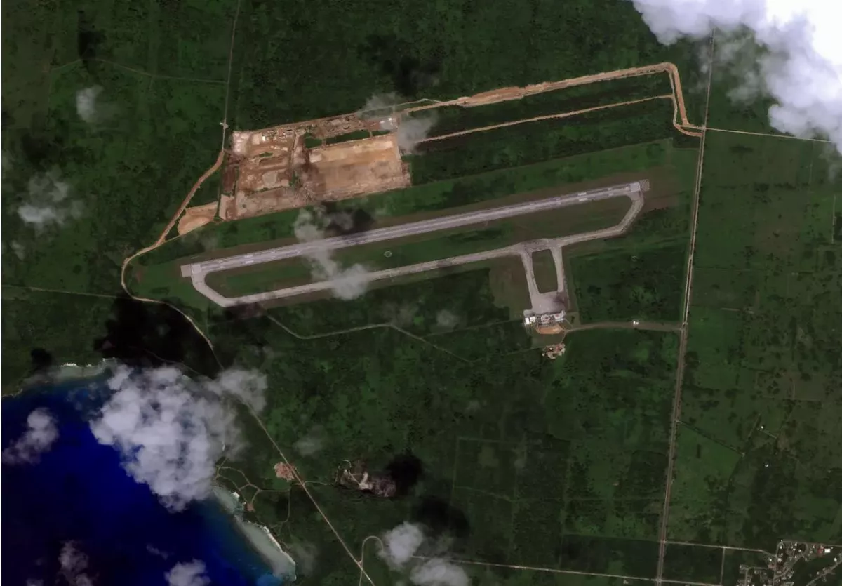 美重啟「二戰時期」機場   戰略意圖不遮掩