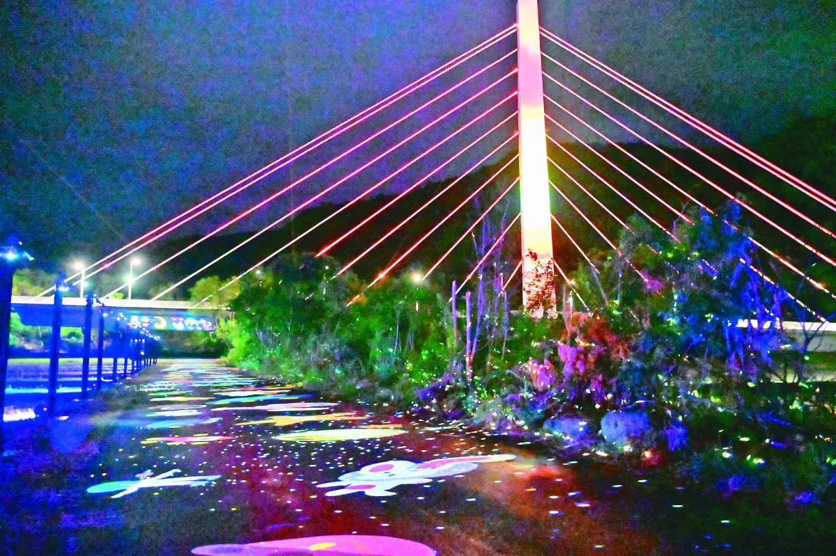 知本溫泉村 注入光能量