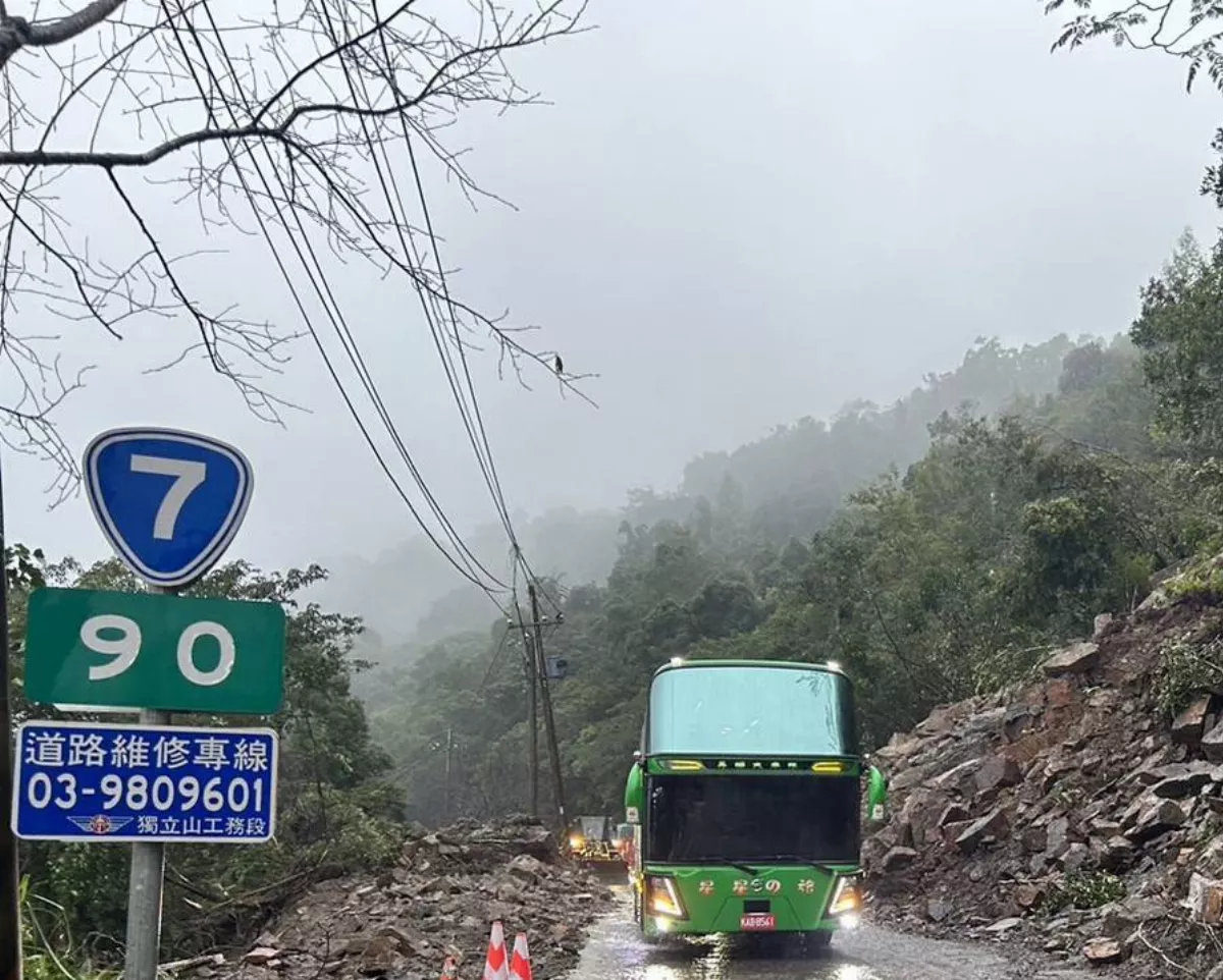 短暫通車後再次預警性封路 宜蘭北橫公路明視情況開放