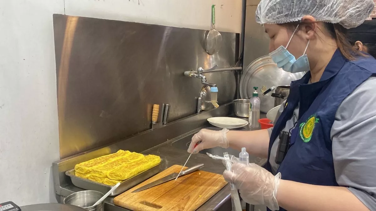 高雄大學生集體食物中毒 衛生局稽查便當店