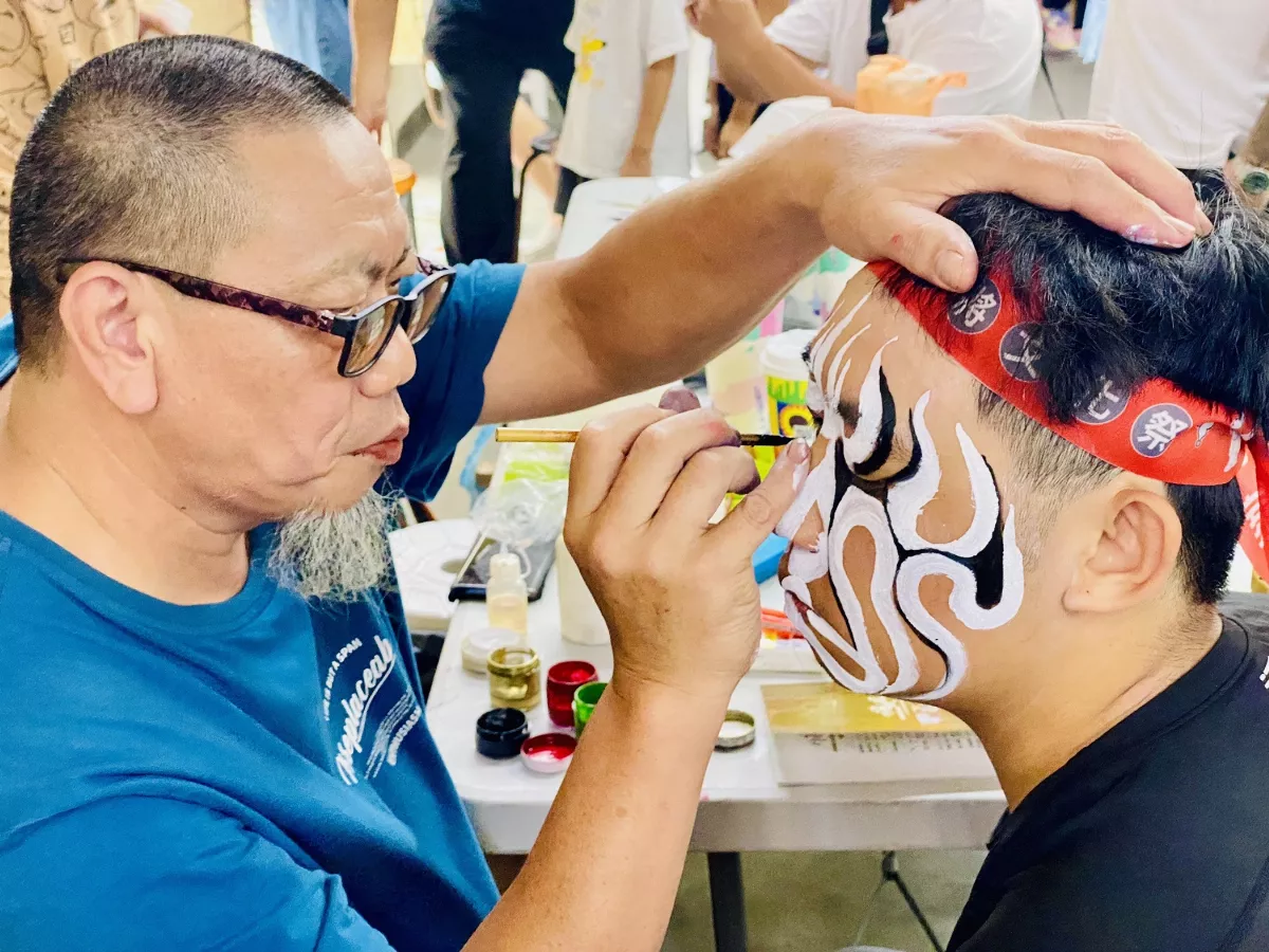 全國家將文化祭 臉譜彩繪陣式展演