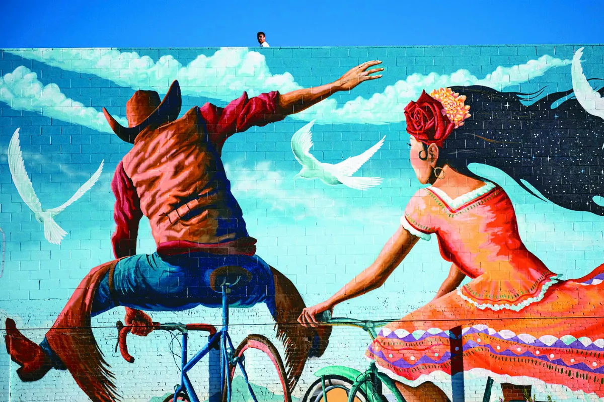 史詩旅程 畫上牆