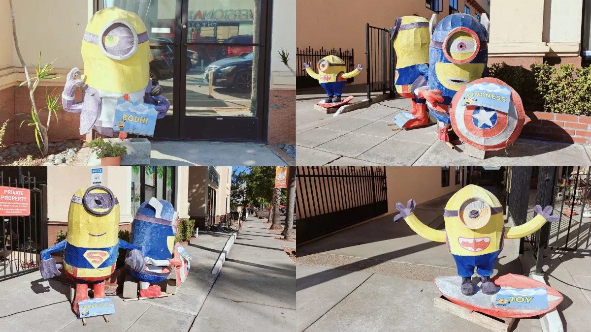 Hsi Fang Temple Establishes Little Free Library and Minion Installations to Promote Compassion and Buddhist Teachings