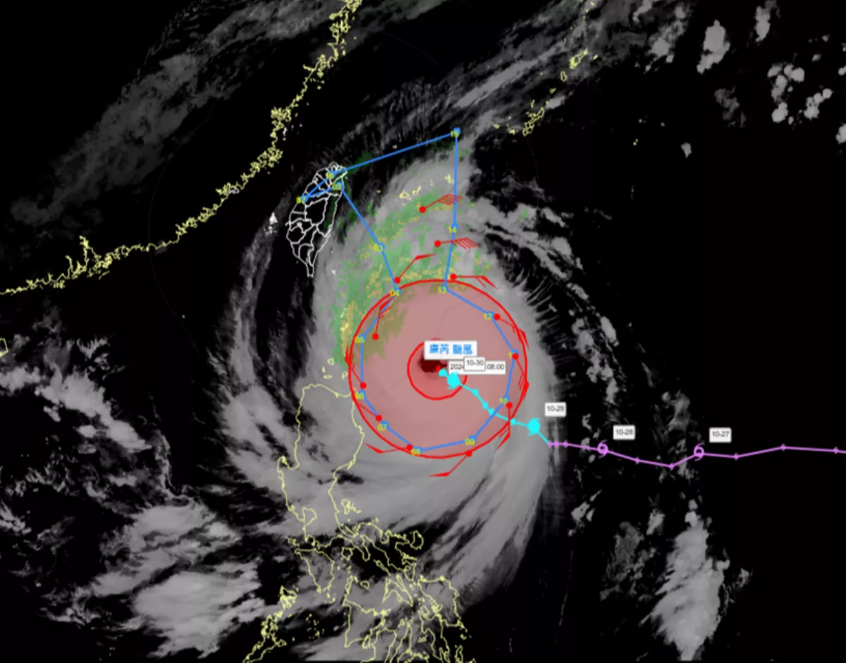氣象署追風計畫啟動 直擊康芮颱風核心