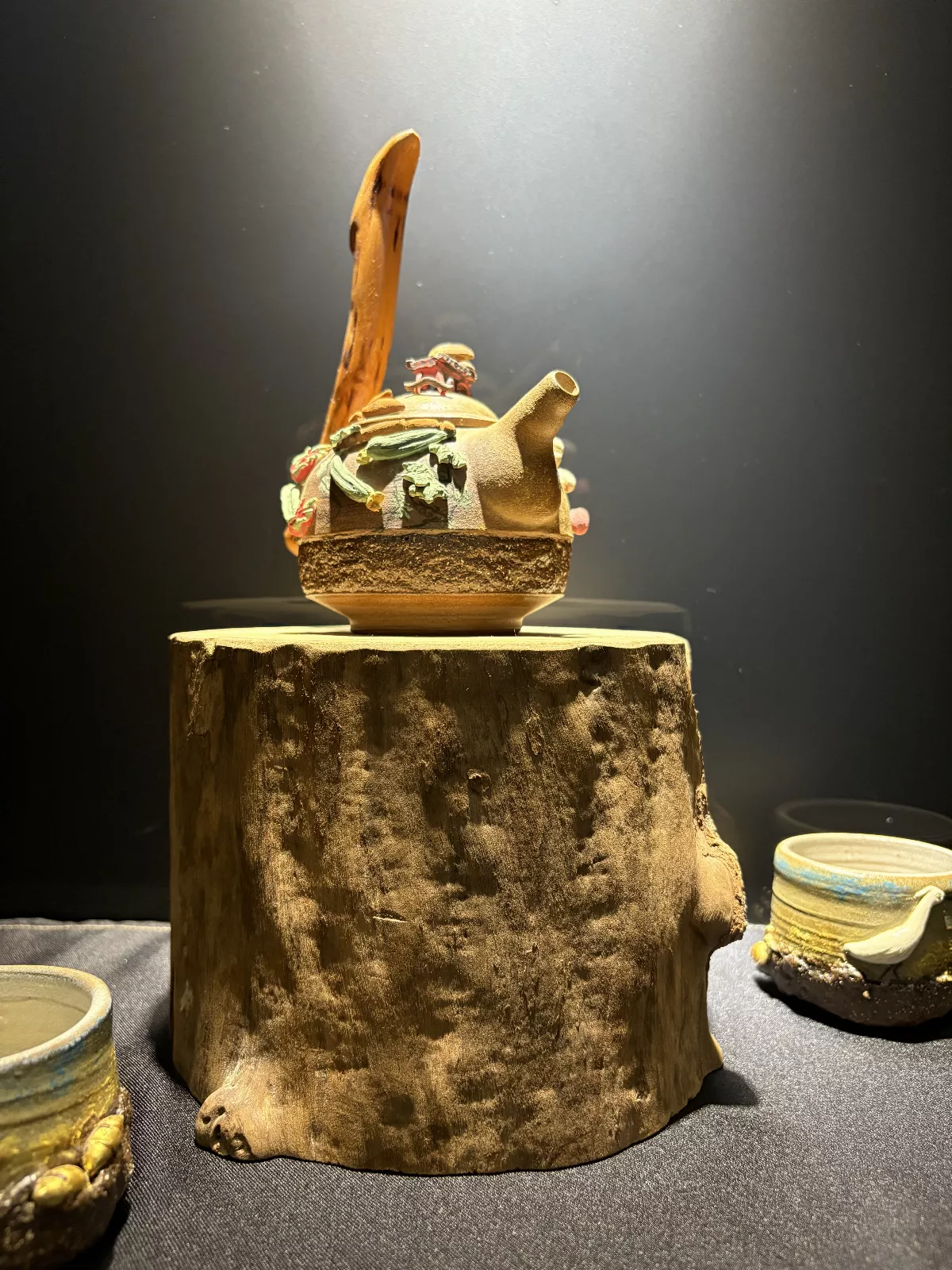豬舍改裝陶藝室 郭建佑陶形畫藝展