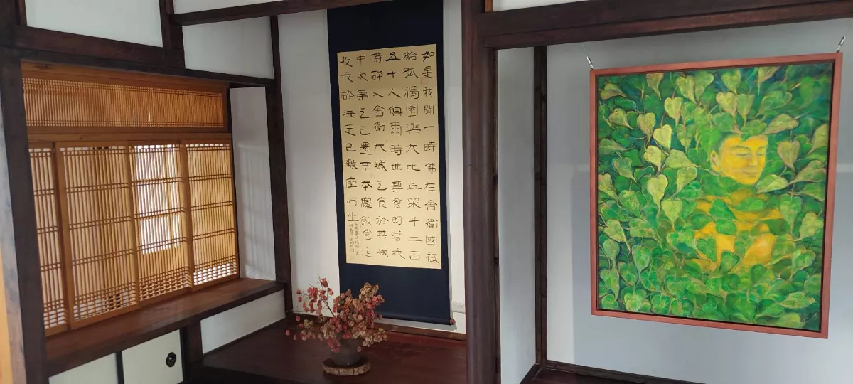 藉藝術詮釋金剛經內涵  和通蔣勳書房「應無所住」今開展 
