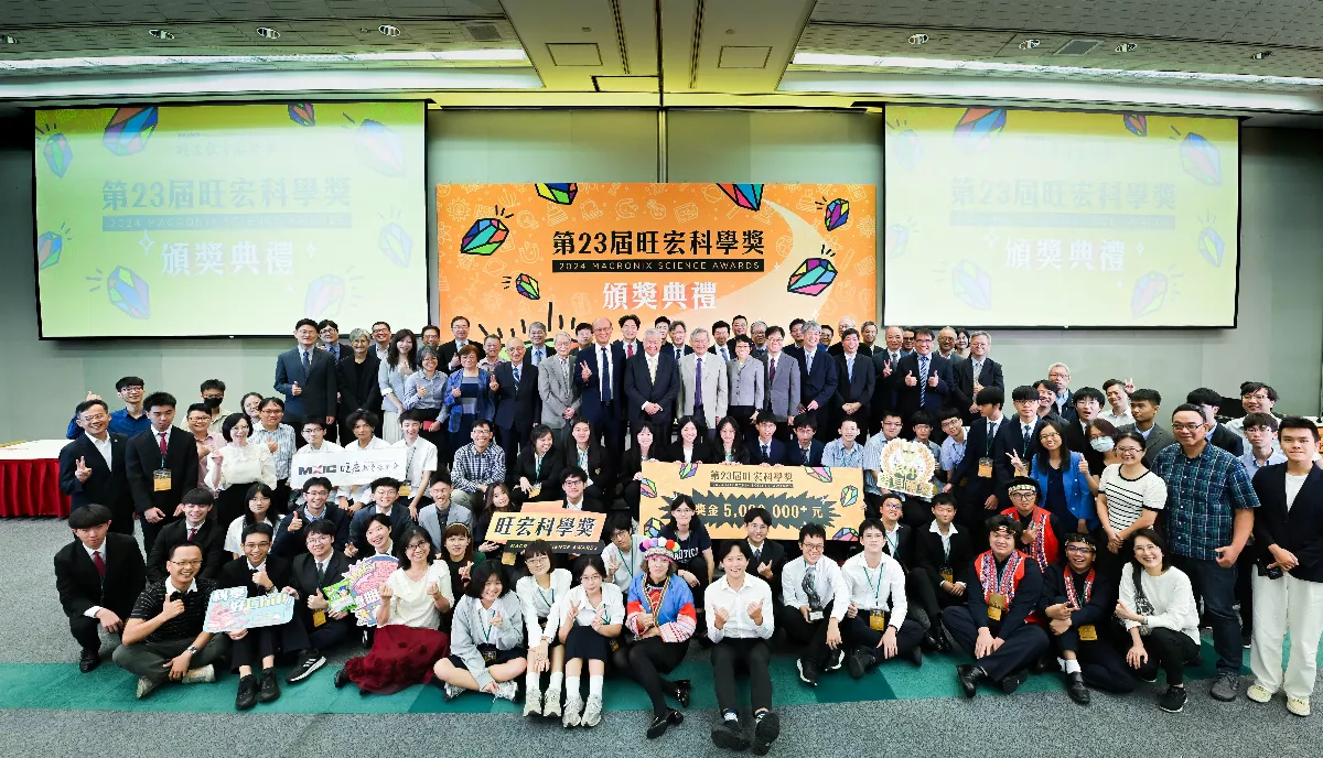 學子打造吹笛機器人、AI翻譯手語   旺宏科學獎頒雙金牌