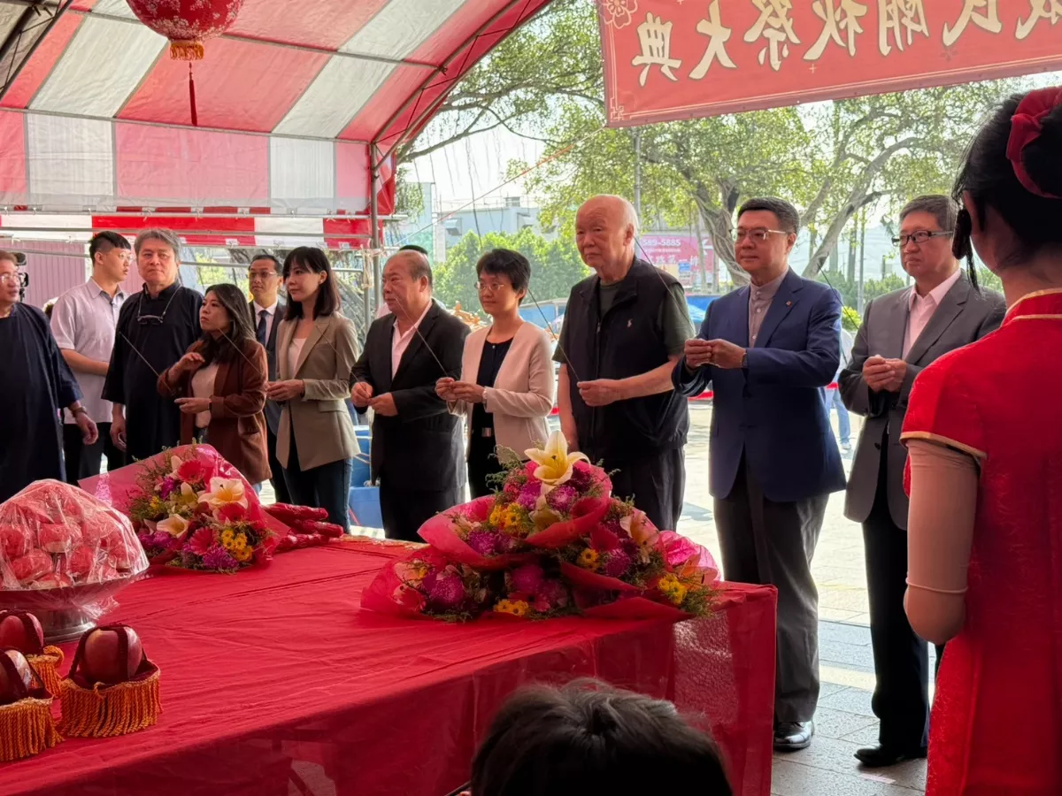 卓榮泰出席客家秋祭大典　勉勵不忘義民爺精神