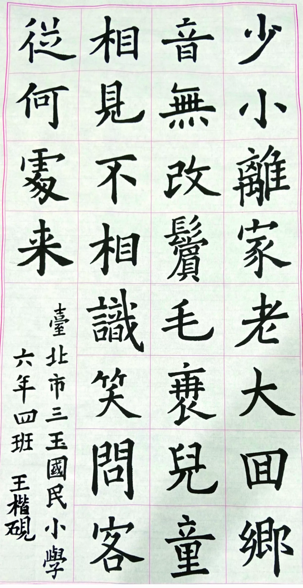【小書法家】