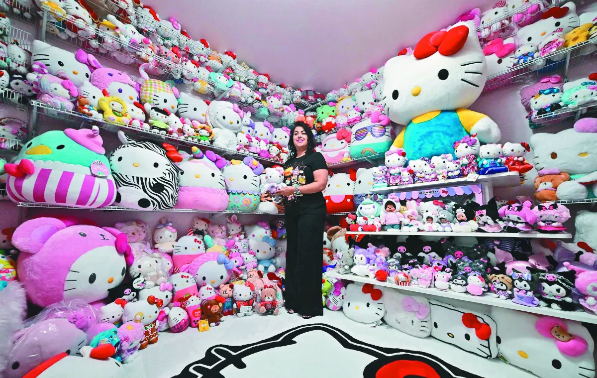 Hello Kitty 50歲 粉絲秀萬件珍藏