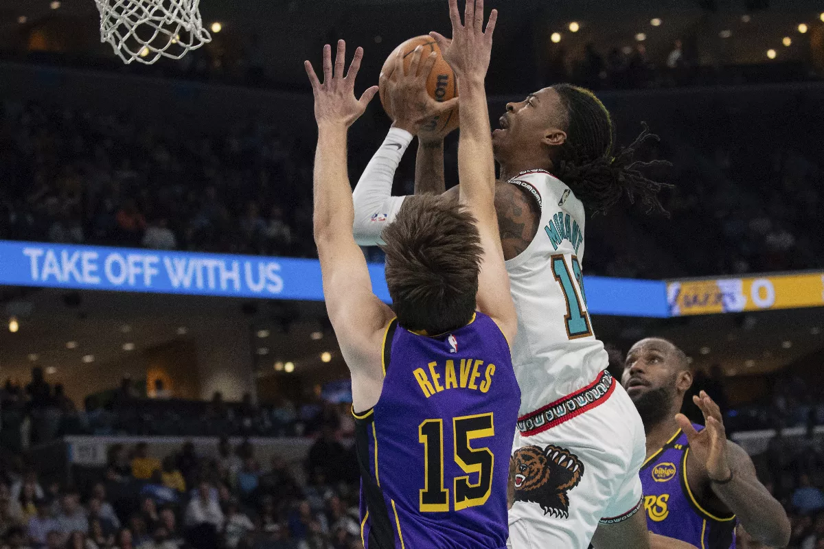 NBA／詹皇獨挑大樑無用 灰熊輕取湖人