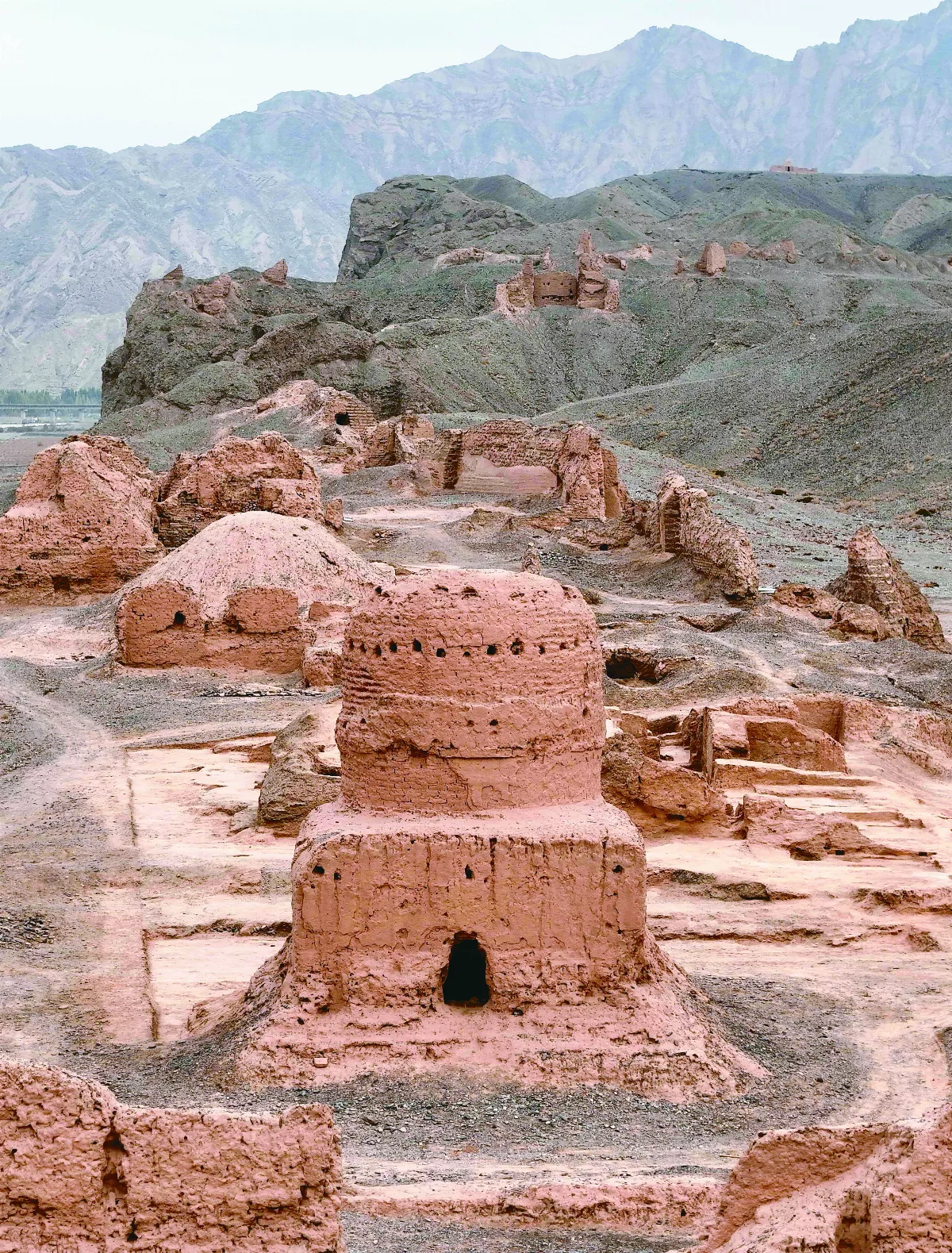 新疆蘇巴什佛寺  絲綢之路世遺