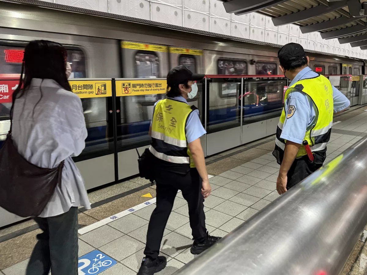 北捷增派保全人力 全線117站至少配置1人