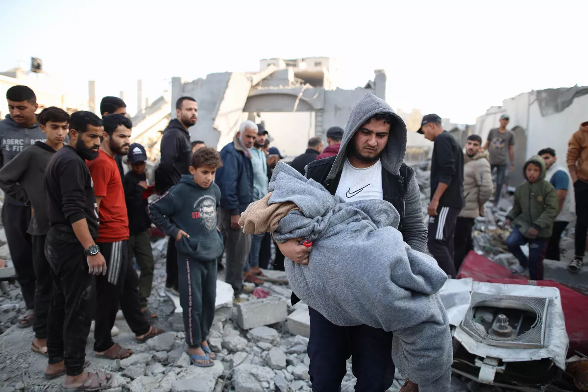 加薩戰爭罹難者7成是婦孺 違反國際人道法