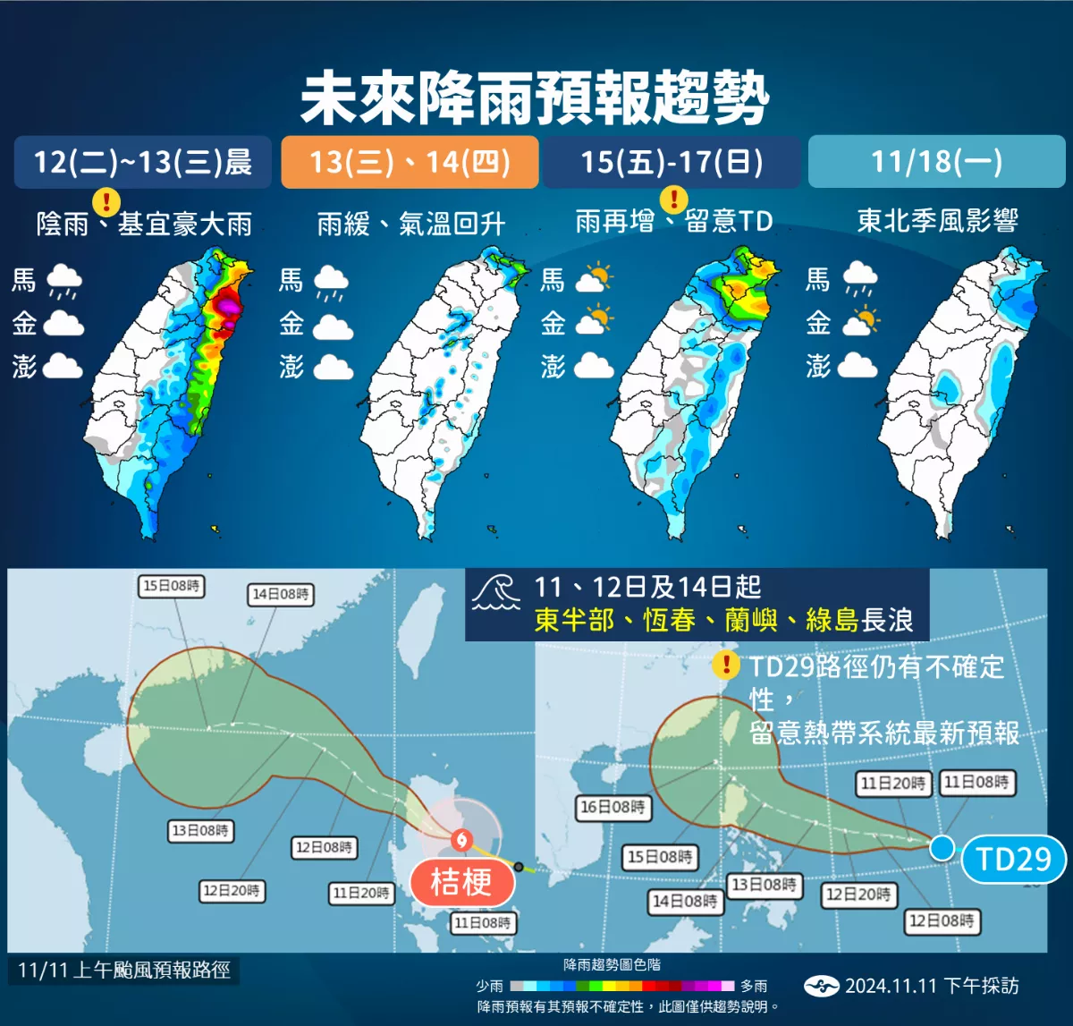 天兔颱風今晚生成 周五起最接近台灣