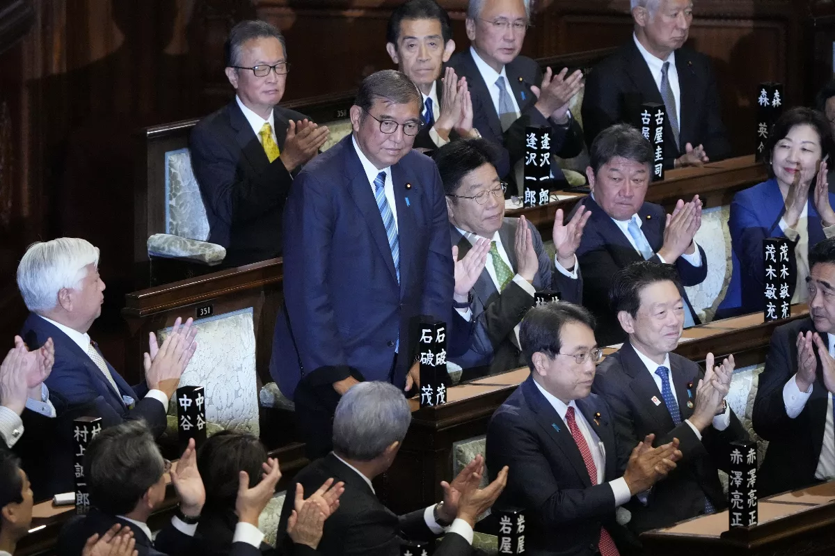 石破茂連任日本首相 內閣成員將小幅異動