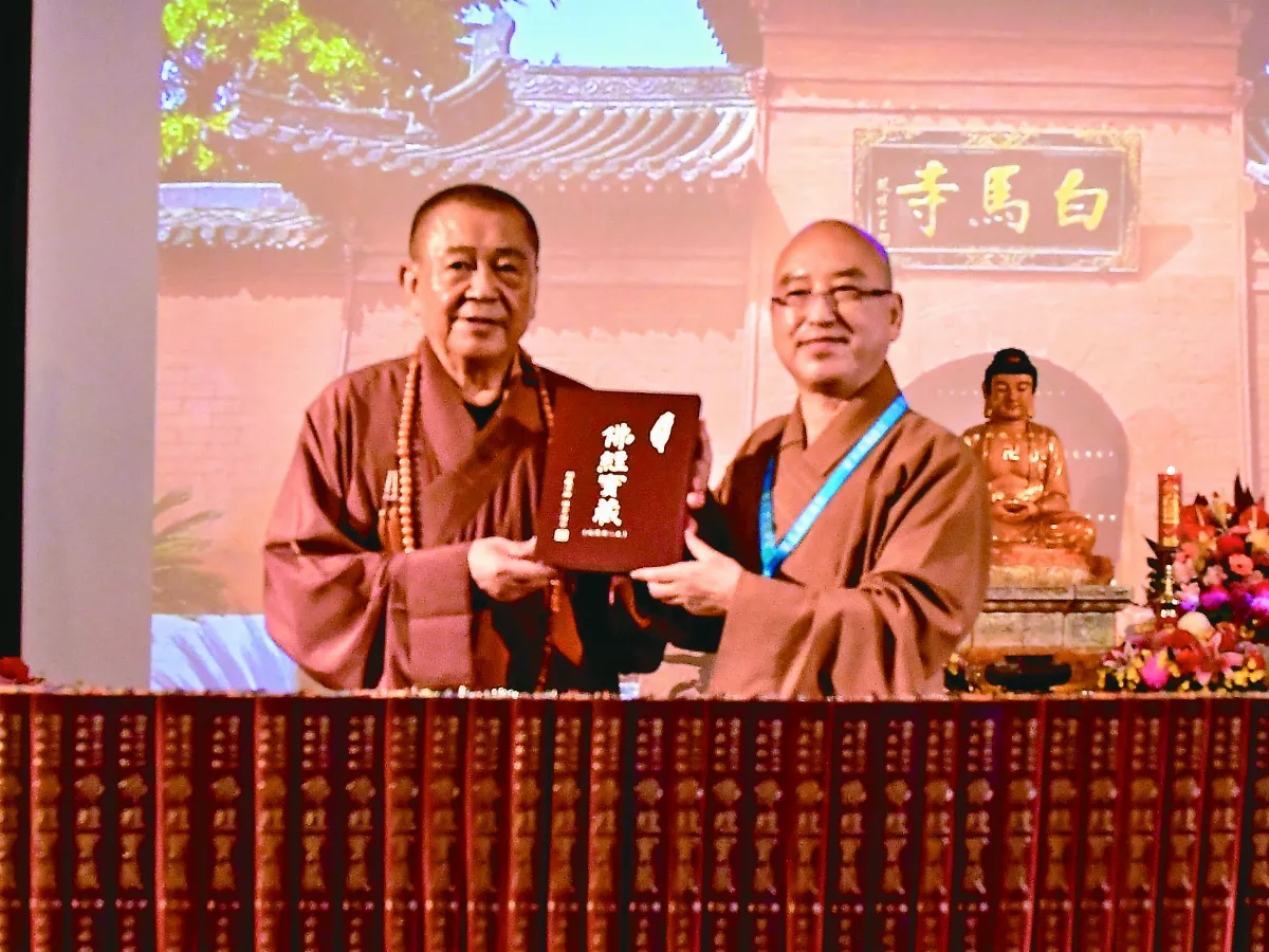 佛經寶藏173冊問世 贈佛光山典藏