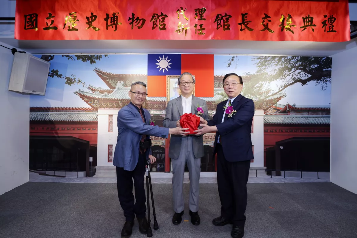 陞任史博館長　洪世佑：未來史博館將成為文化樞紐