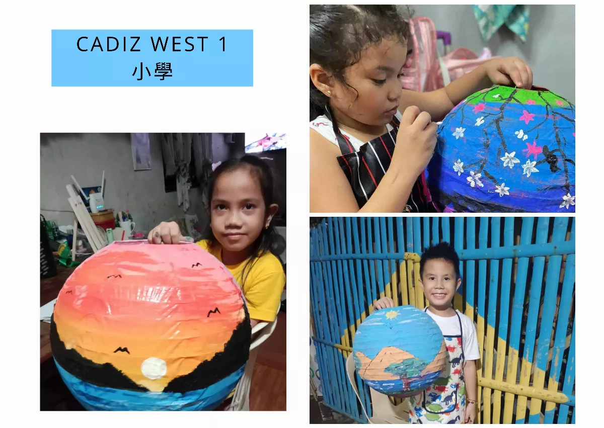 Students from Various Philippine Cities Paint Lanterns with Strong Support from Education Department