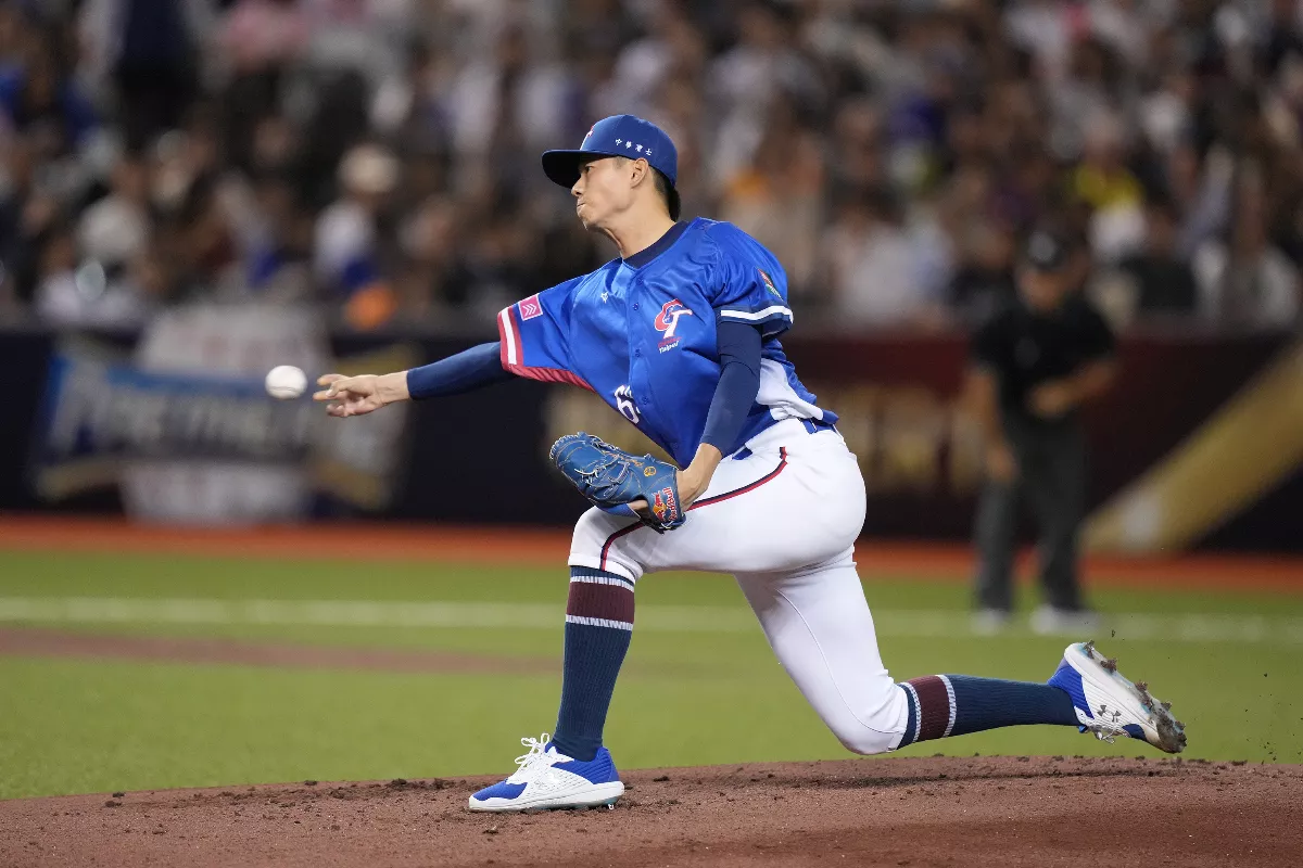12強／江坤宇開轟配黃子鵬完美6局 中華隊2連勝