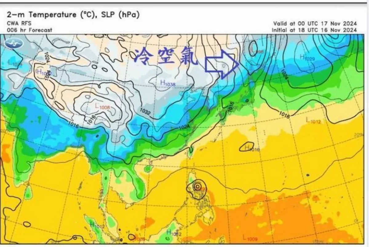 周二低溫下探1字頭 鄭明典：「降溫有限」