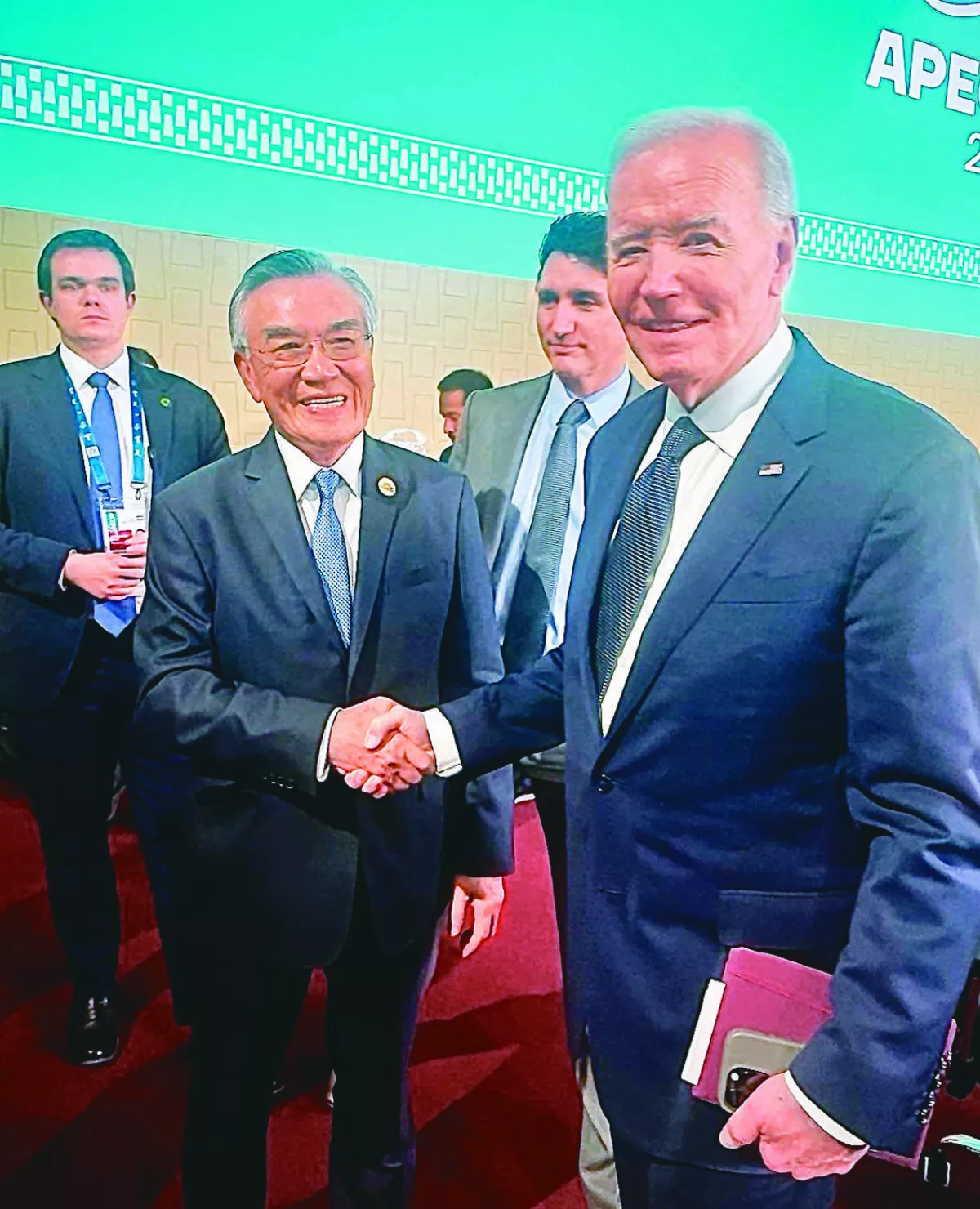 APEC領袖會議  林信義面邀拜登訪台