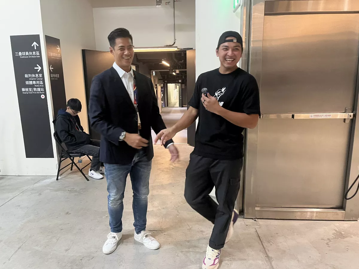 12強／陳偉殷現身大巨蛋 捕獲粉絲劉致榮