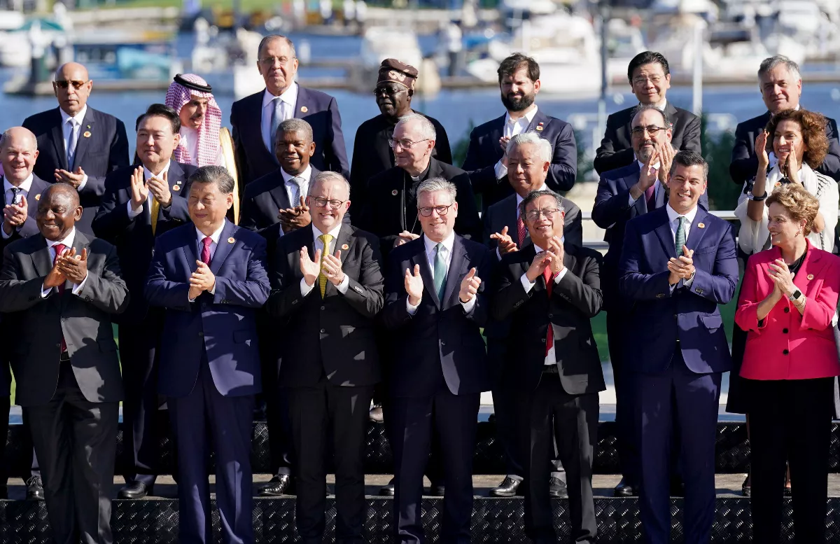 G20領袖關注全球衝突 籲氣候變遷等方面合作