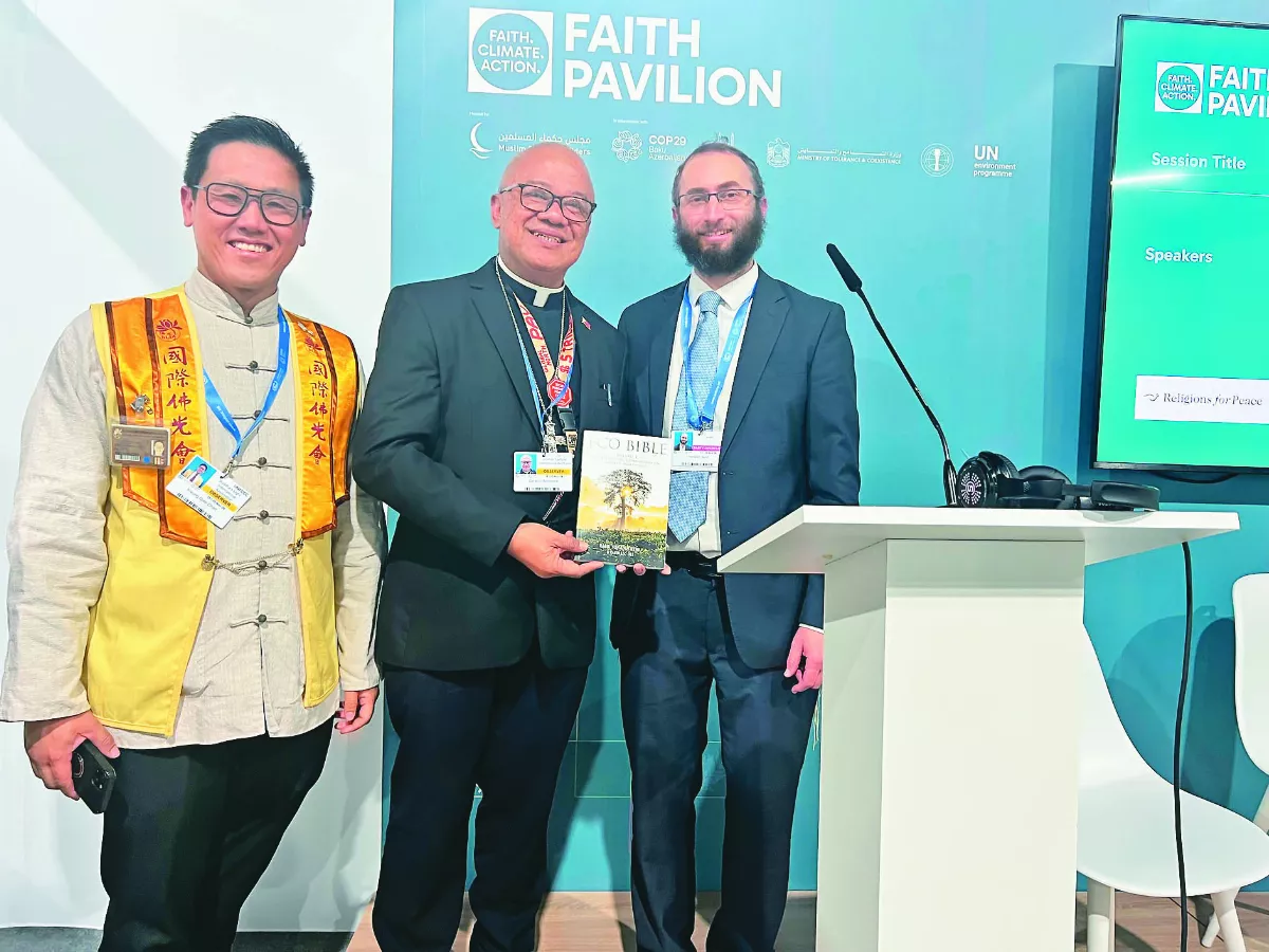 佛光會參與COP29  宣揚人間佛教、蔬食成果