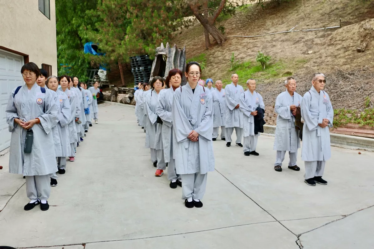 Over 30 Participants Gain Insight at Hsi Lai Temple’s First Post-Pandemic Seven-Day Meditation Retreat