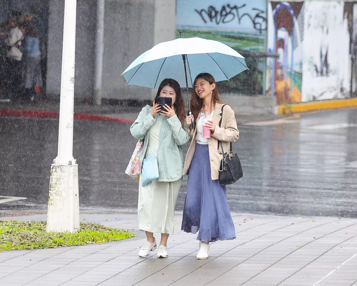 4縣市豪雨特報 恐一路下到晚上